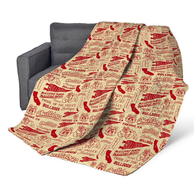 slide 2 of 5, NCAA Florida Gators 60 x 80 Quilted Throw Blanket, 1 ct