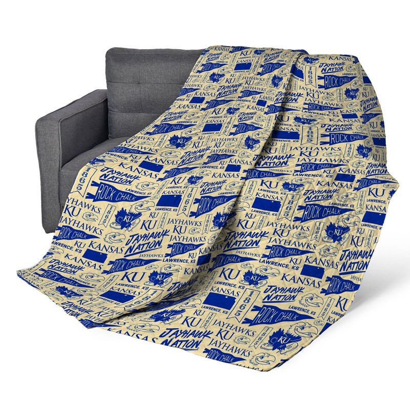 slide 2 of 5, NCAA Indiana Hoosiers 60 x 80 Quilted Throw Blanket, 1 ct