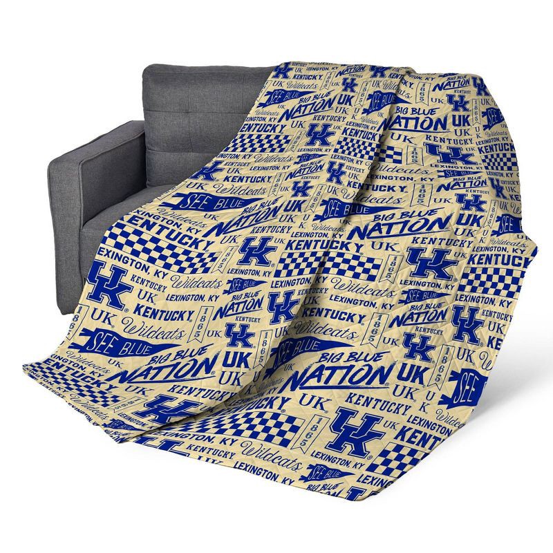 slide 2 of 5, NCAA Iowa Hawkeyes 60 x 80 Quilted Throw Blanket, 1 ct