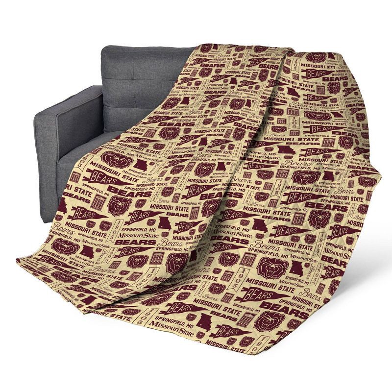 slide 2 of 5, NCAA Michigan State Spartans 60 x 80 Quilted Throw Blanket, 1 ct