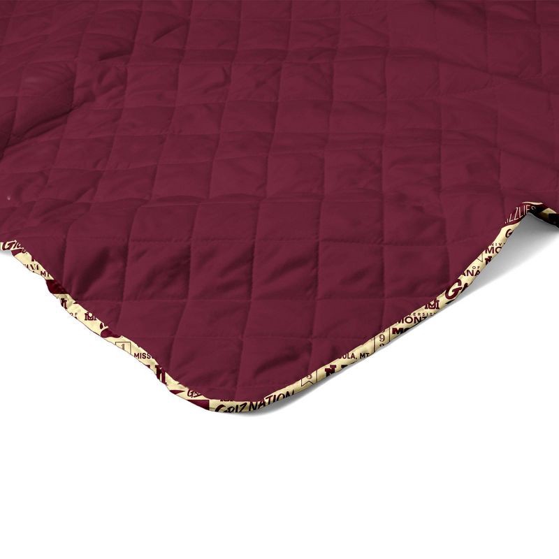 slide 3 of 5, NCAA Montana Grizzlies 60 x 80 Quilted Throw Blanket, 1 ct