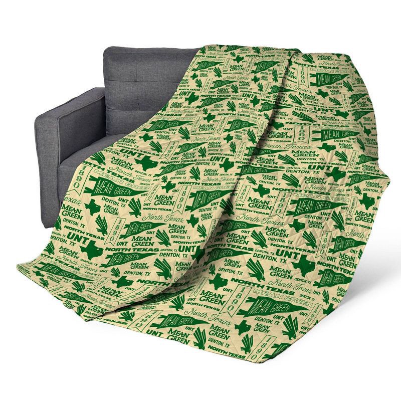 slide 2 of 5, NCAA Nebraska Cornhuskers 60 x 80 Quilted Throw Blanket, 1 ct