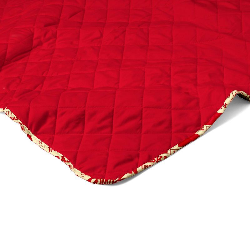 slide 3 of 5, NCAA Nebraska Cornhuskers 60 x 80 Quilted Throw Blanket, 1 ct