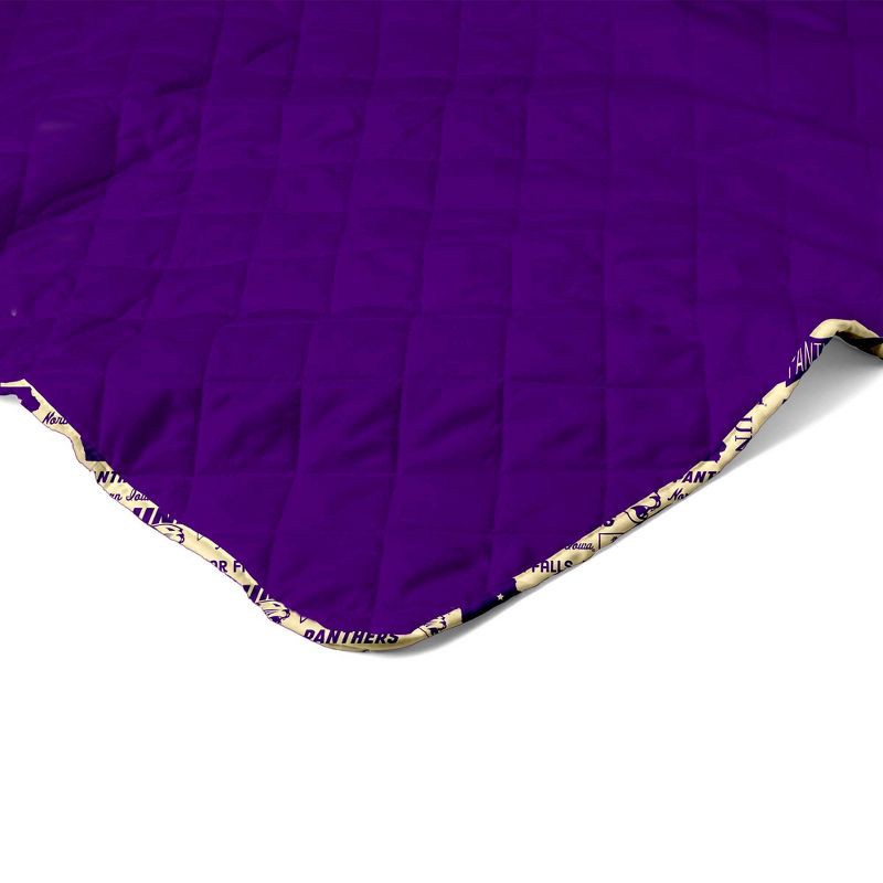 slide 3 of 5, NCAA Northern Iowa Panthers 60 x 80 Quilted Throw Blanket, 1 ct