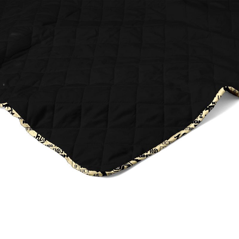 slide 3 of 5, NCAA UCF Knights 60 x 80 Quilted Throw Blanket, 1 ct