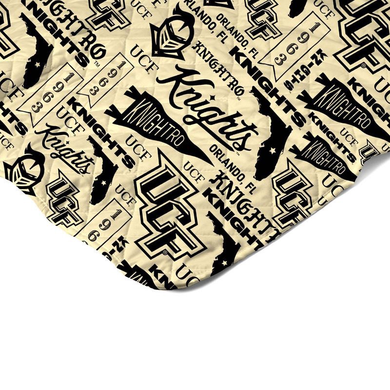 slide 4 of 5, NCAA UCF Knights 60 x 80 Quilted Throw Blanket, 1 ct