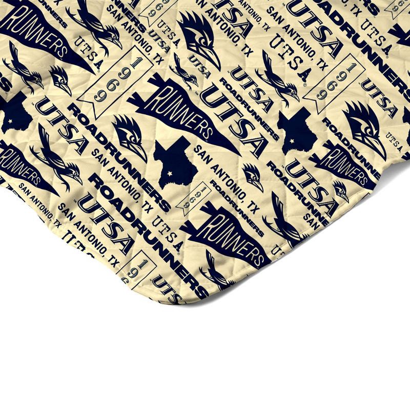 slide 4 of 5, NCAA UTSA Roadrunners 60 x 80 Quilted Throw Blanket, 1 ct