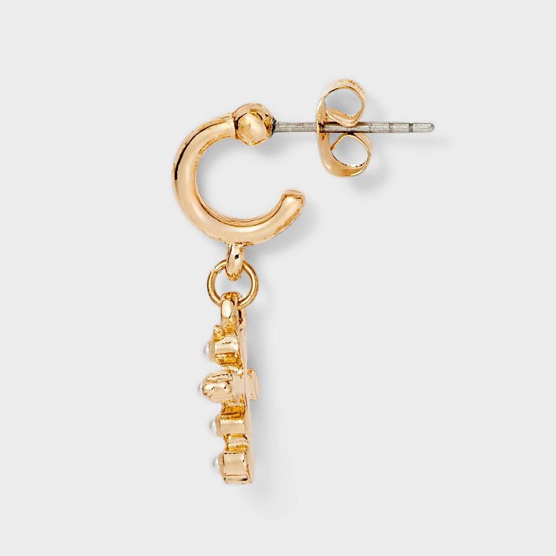 slide 3 of 3, Butterfly Bows and Boots Multi Earring Set 30pc - Wild Fable™ Gold, 30 ct