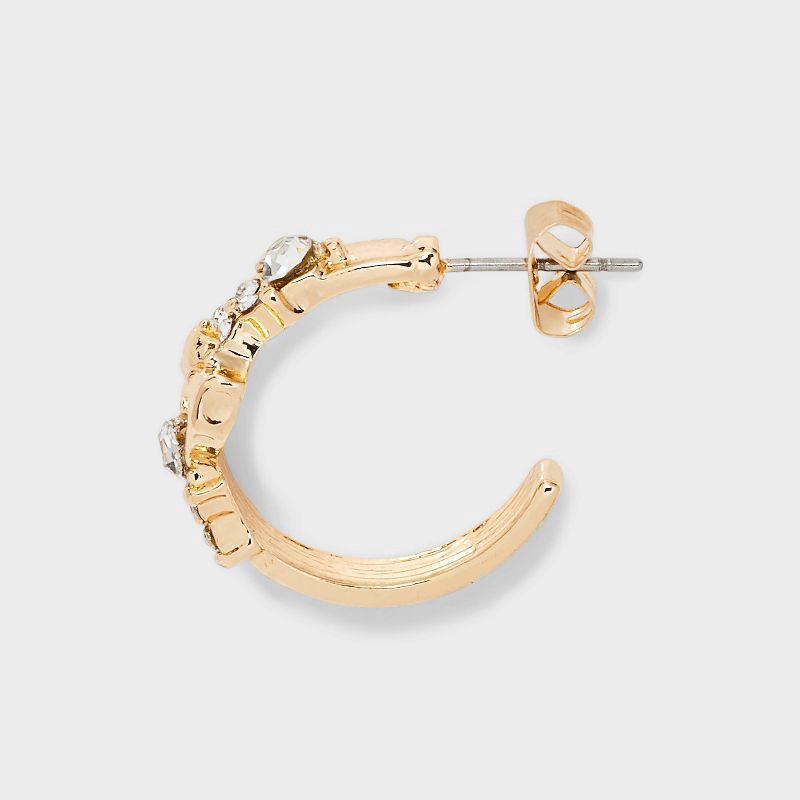 slide 3 of 3, Floral and Heart Earring Set 30pc- Wild Fable™ Red/Gold/Pink, 30 ct