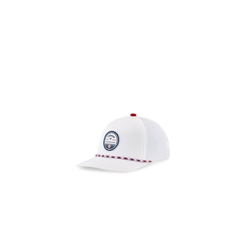 slide 2 of 5, Callaway Bogey Free Hat - White/Red/Navy, 1 ct