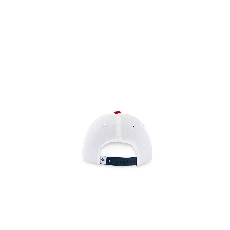 slide 5 of 5, Callaway Bogey Free Hat - White/Red/Navy, 1 ct