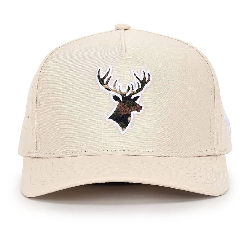 slide 1 of 6, Waggle Adult Polyester Baseball Hat - Buck Up, 1 ct