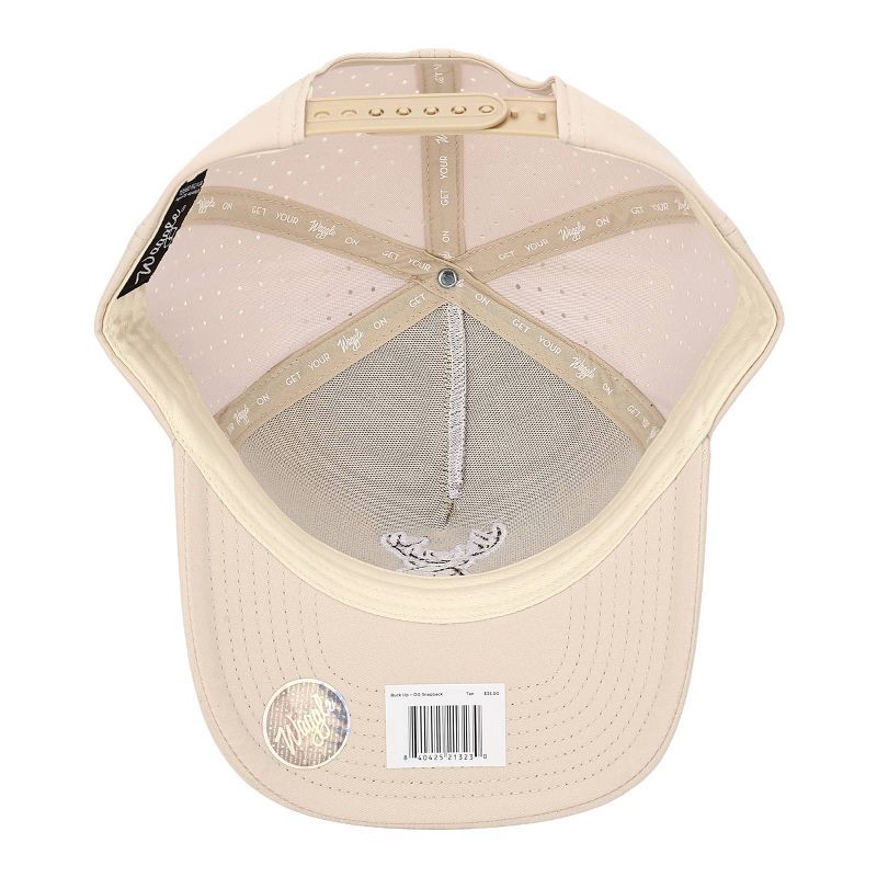 slide 6 of 6, Waggle Adult Polyester Baseball Hat - Buck Up, 1 ct