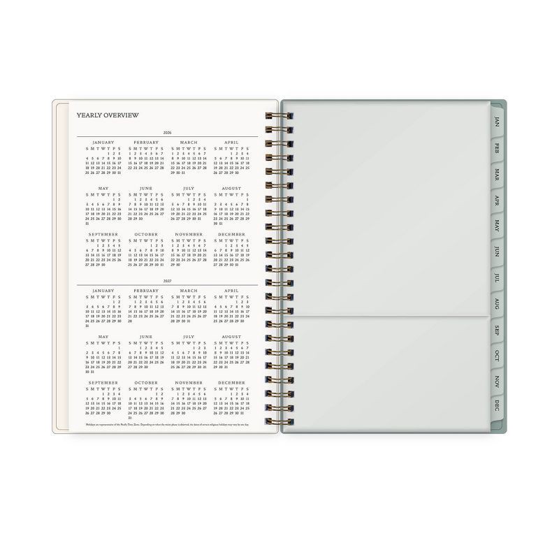 slide 7 of 12, Morris & Co. by Blue Sky 2026 5"x8" Weekly/Monthly Wirebound Planner Printed Strawberry Thief, 1 ct