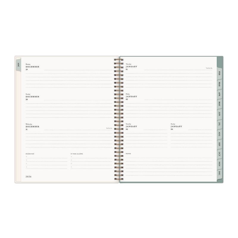 slide 5 of 12, Morris & Co. by Blue Sky 8.5"x11" 2026 Weekly/Monthly Wirebound Planner Printed Strawberry Thief, 1 ct