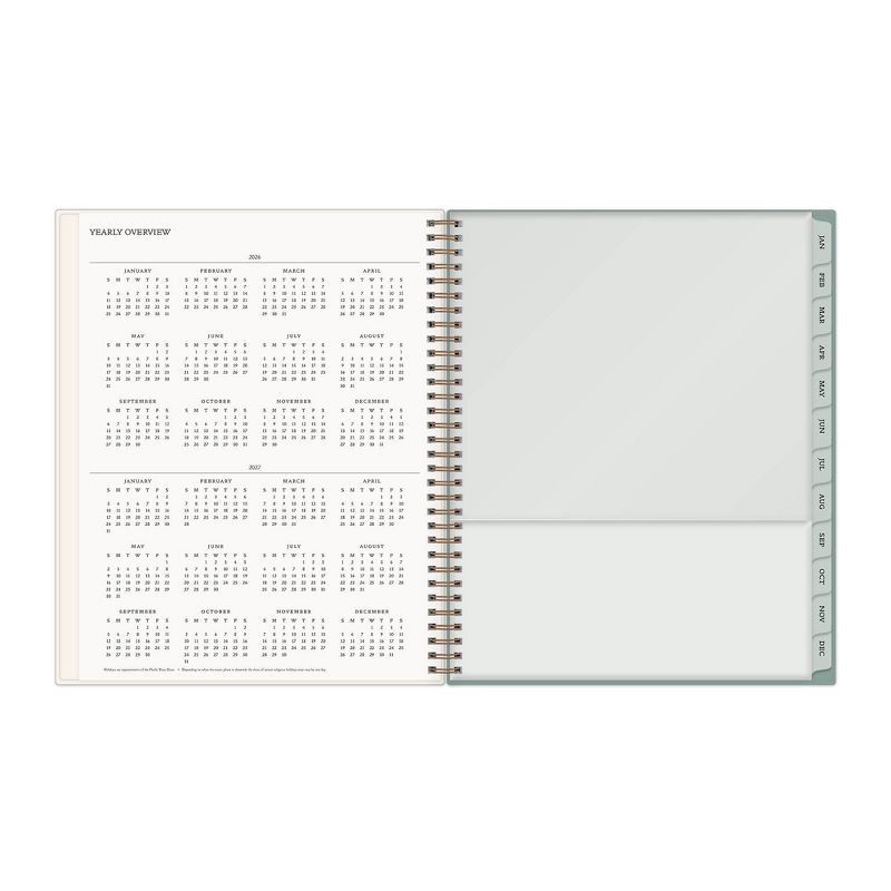 slide 7 of 12, Morris & Co. by Blue Sky 8.5"x11" 2026 Weekly/Monthly Wirebound Planner Printed Strawberry Thief, 1 ct