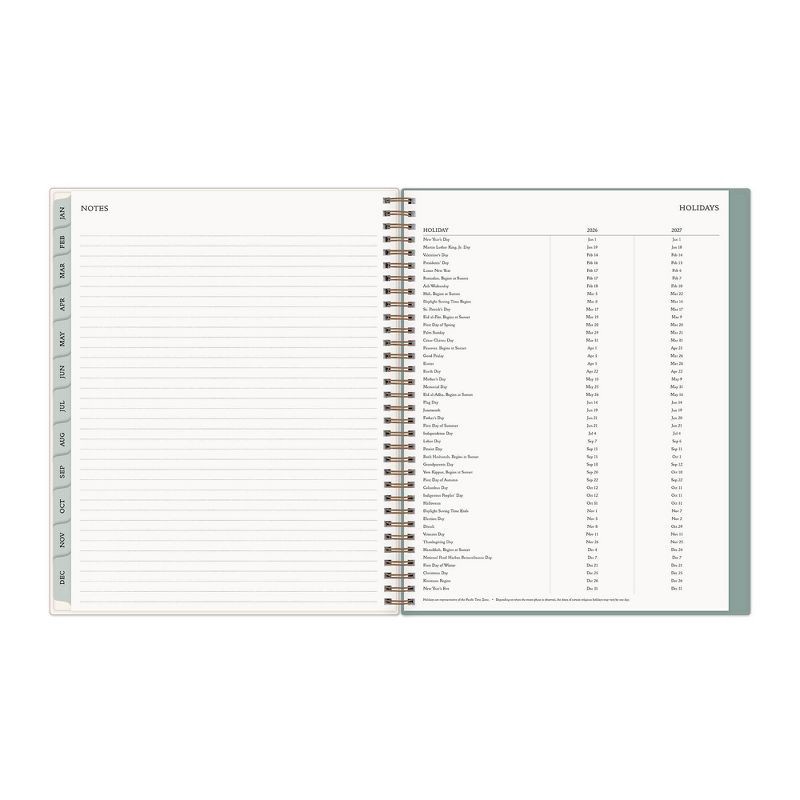 slide 10 of 12, Morris & Co. by Blue Sky 8.5"x11" 2026 Weekly/Monthly Wirebound Planner Printed Strawberry Thief, 1 ct