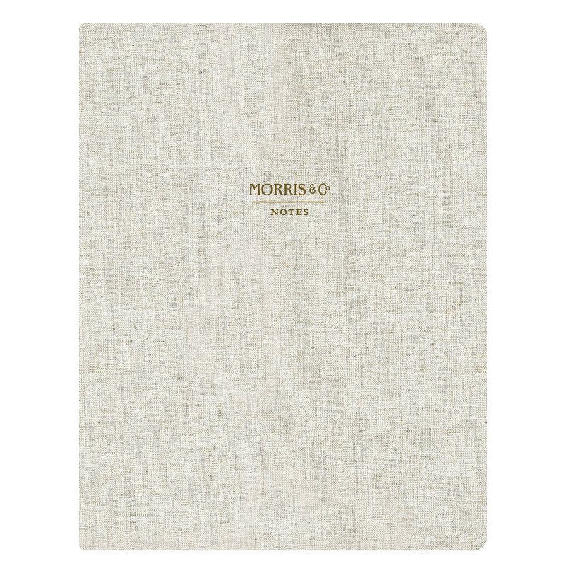 slide 3 of 7, Morris & Co. by Blue Sky 8.5"x11" Padfolio Natural Linen, 1 ct
