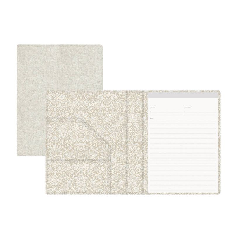 slide 5 of 7, Morris & Co. by Blue Sky 8.5"x11" Padfolio Natural Linen, 1 ct