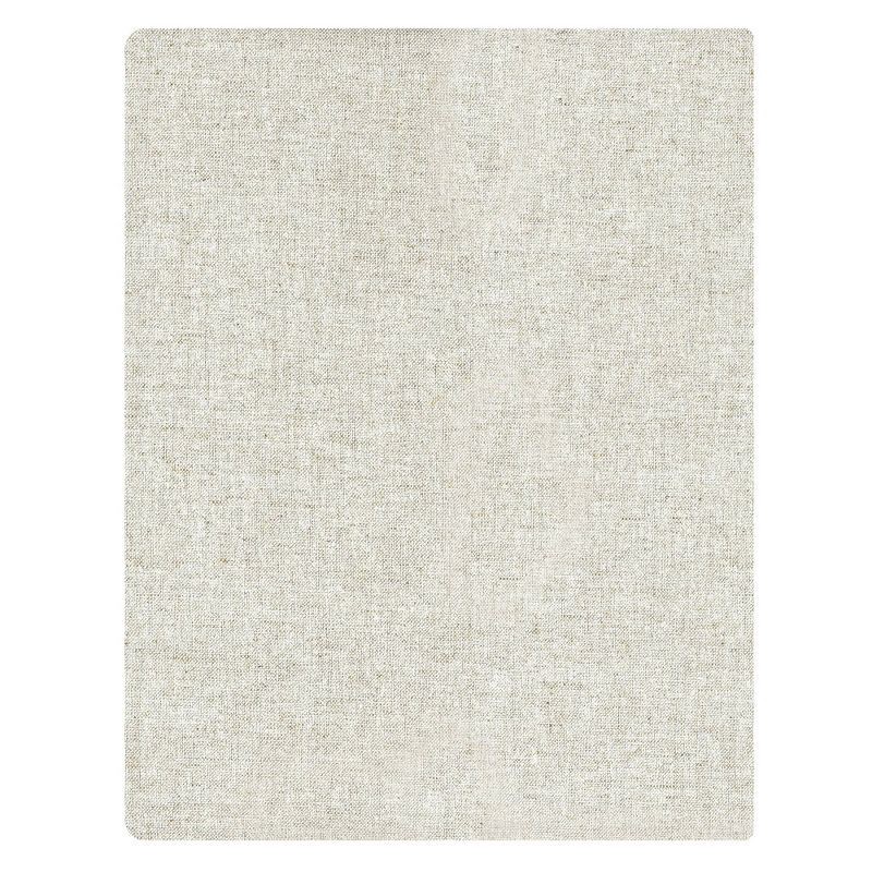 slide 7 of 7, Morris & Co. by Blue Sky 8.5"x11" Padfolio Natural Linen, 1 ct