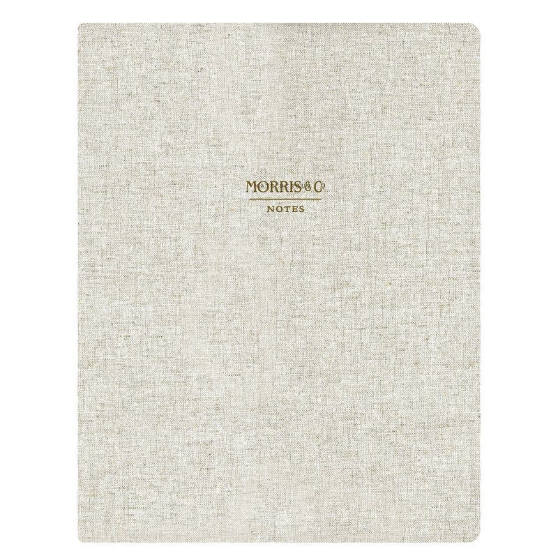 slide 1 of 7, Morris & Co. by Blue Sky 8.5"x11" Padfolio Natural Linen, 1 ct