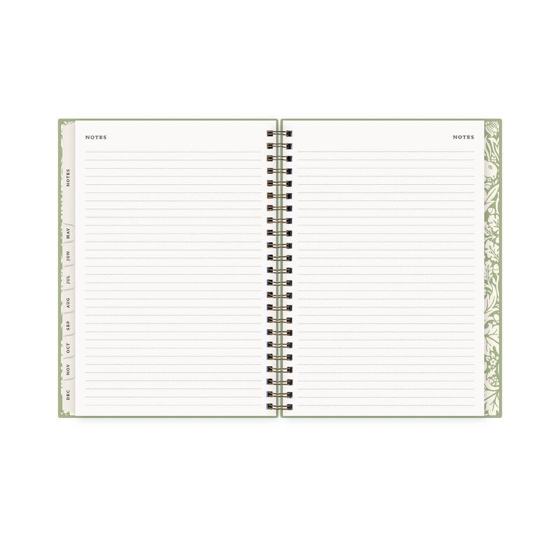 slide 10 of 12, Morris & Co. by Blue Sky 5.875"x8.625" 2026 Weekly/Monthly Wirebound Planner Hardcover Debossed Brer Rabbit Green, 1 ct