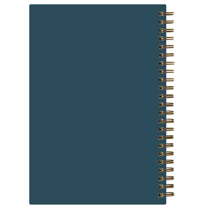 slide 11 of 11, Morris & Co. by Blue Sky 5"x8" 2026 Weekly/Monthly Wirebound Planner Hardcover Blackthorn Blue, 1 ct