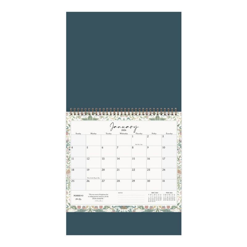 slide 4 of 10, Morris & Co. by Blue Sky 7.5"x6.25" 2026 Monthly Desk Calendar Multi Design, 1 ct