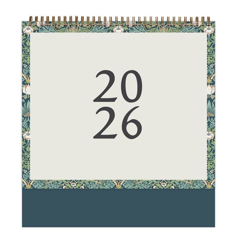 slide 1 of 10, Morris & Co. by Blue Sky 7.5"x6.25" 2026 Monthly Desk Calendar Multi Design, 1 ct