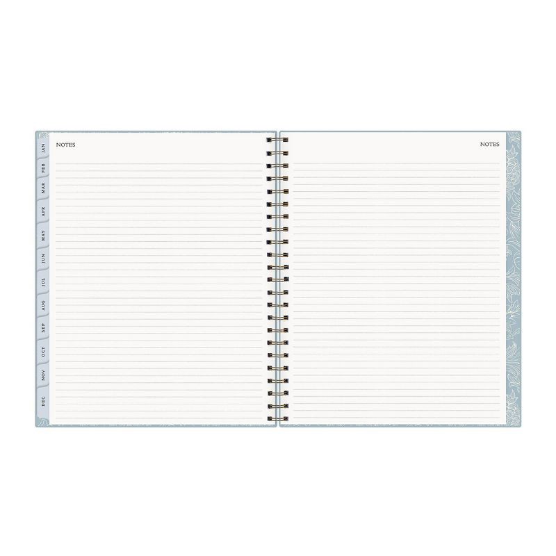 slide 10 of 12, Morris & Co. by Blue Sky 8.5"x11" 2026 Weekly/Monthly Wirebound Planner Hardcover Solid Dearle Blue, 1 ct