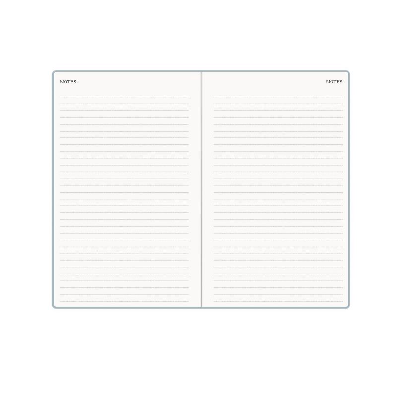 slide 8 of 10, Morris & Co. by Blue Sky 5"x8" 2026 Weekly/Monthly Bookbound Planner Hardcover Debossed Chrysanthemum Blue, 1 ct