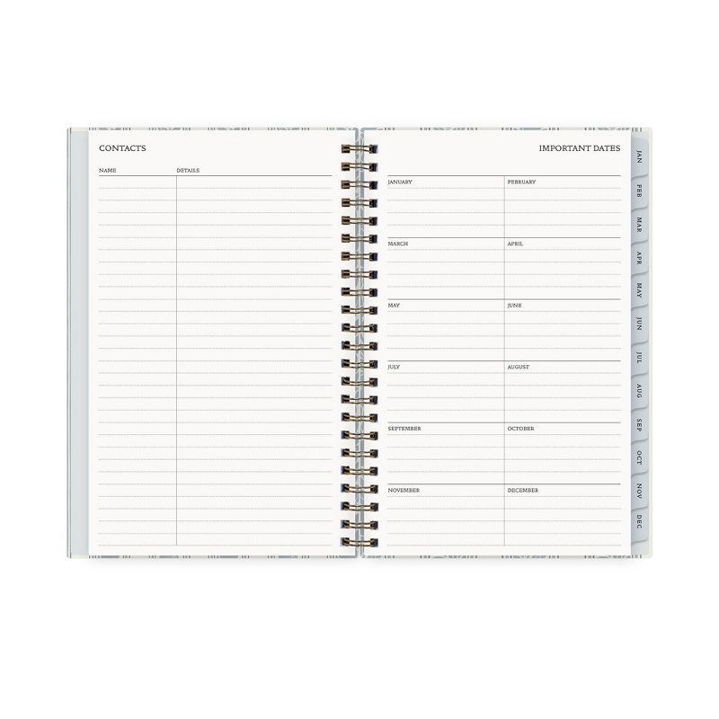 slide 9 of 12, Morris & Co. by Blue Sky 5"x8" 2026 Weekly/Monthly Wirebound Planner Hardcover Fruit Stripe Slate, 1 ct