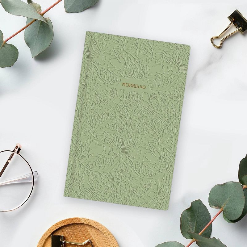 slide 2 of 7, Morris & Co. by Blue Sky 5"x8" Bookbound Journal Brer Rabbit Green, 1 ct