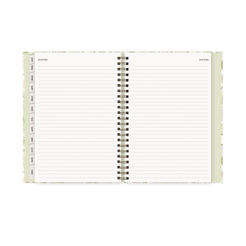 slide 9 of 12, Morris & Co. by Blue Sky 6"x9" 2026 Weekly/Monthly Concealed Wirebound Planner Hardcover Leicester Floral, 1 ct