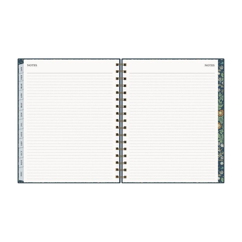 slide 10 of 12, Morris & Co. by Blue Sky 7"x9" 2026 Weekly/Monthly Wirebound Planner Hardcover Inky Fingers Bookcloth, 1 ct