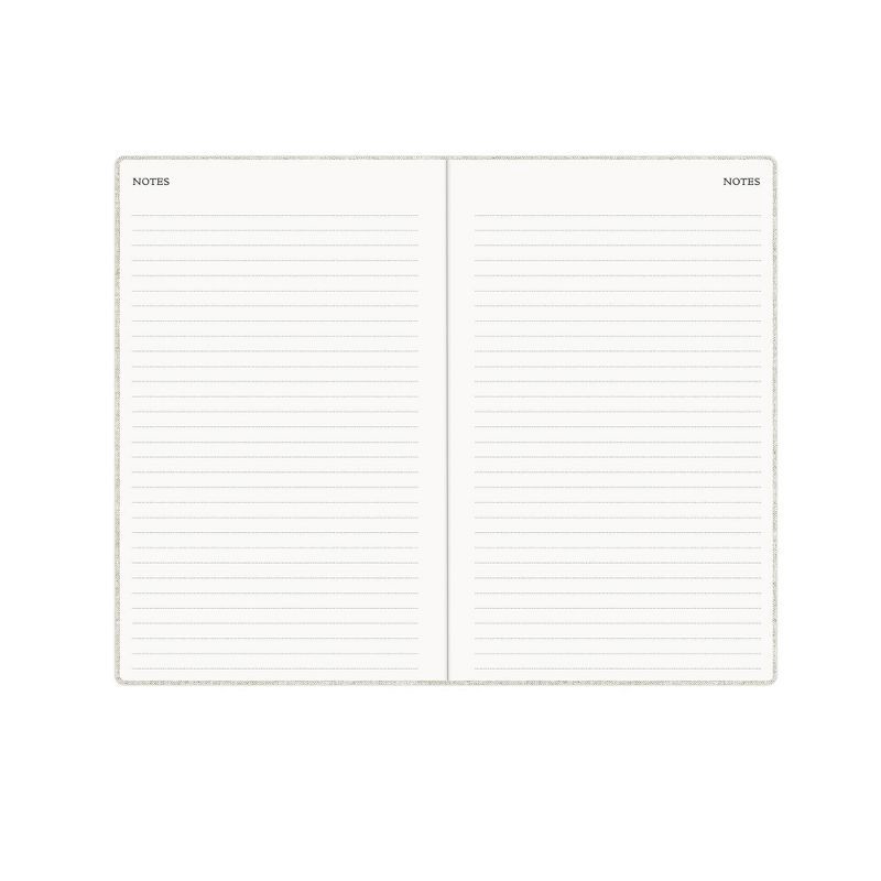 slide 8 of 10, Morris & Co. by Blue Sky 5"x8" 2026 Weekly/Monthly Bookbound Planner Hardcover Blackthorn Natural Linen, 1 ct