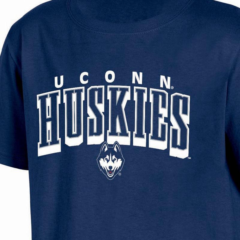 slide 3 of 3, NCAA UConn Huskies Boys' Core T-Shirt - L, 1 ct