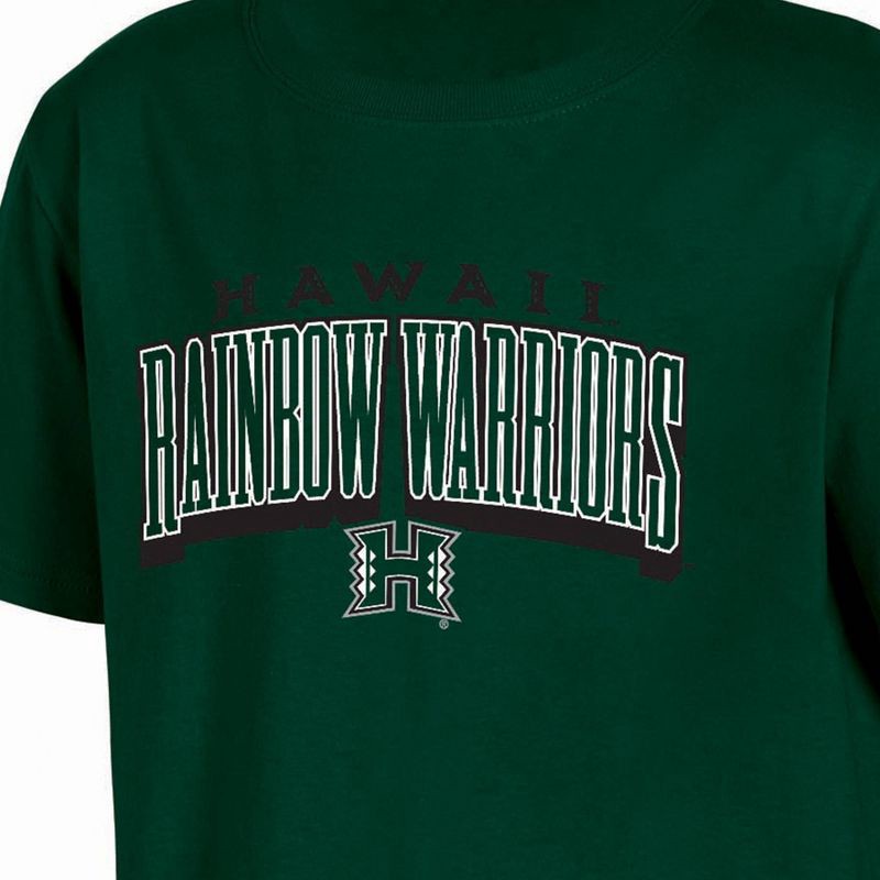slide 3 of 3, NCAA Hawaii Rainbow Warriors Boys' Core T-Shirt - L, 1 ct