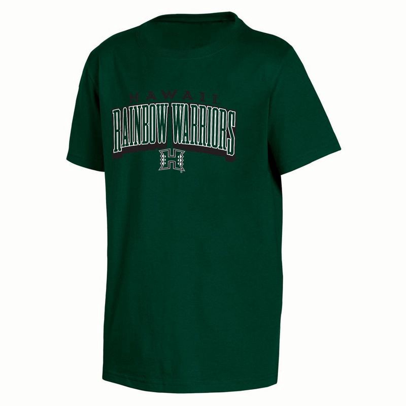 slide 1 of 3, NCAA Hawaii Rainbow Warriors Boys' Core T-Shirt - L, 1 ct