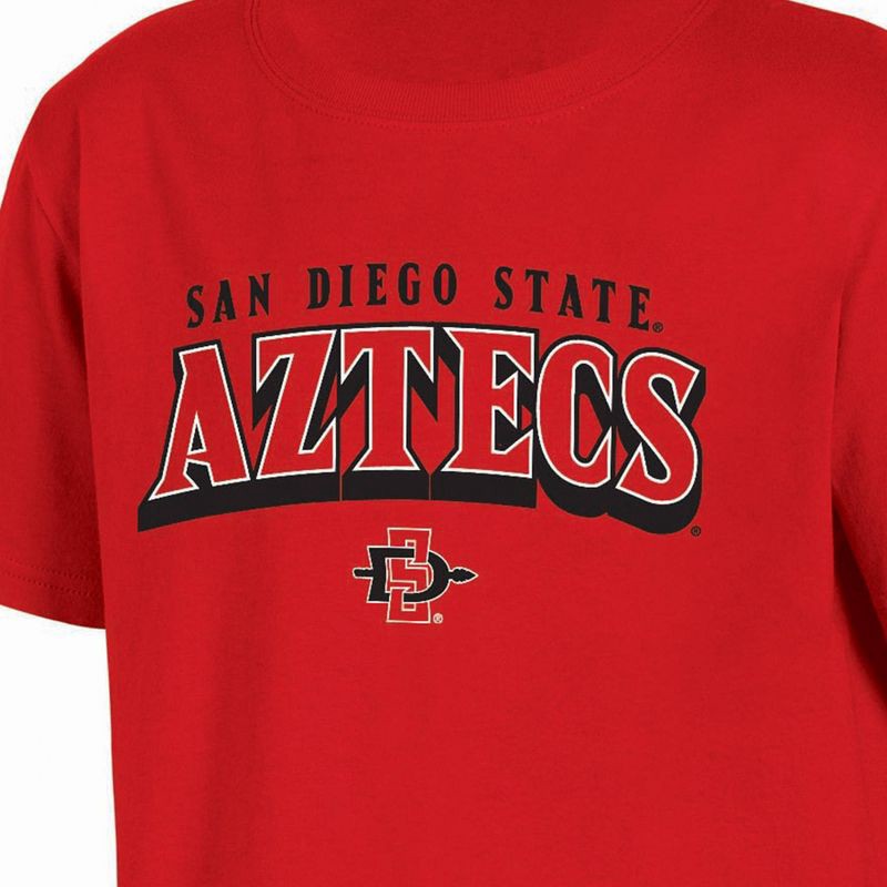 slide 3 of 3, NCAA San Diego State Aztecs Boys' Core T-Shirt - XS, 1 ct