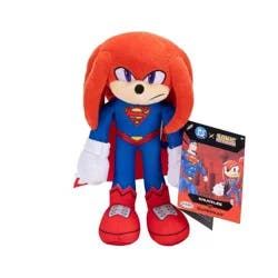 DC X Sonic the Hedgehog 9'' Knuckles as Superman Plush