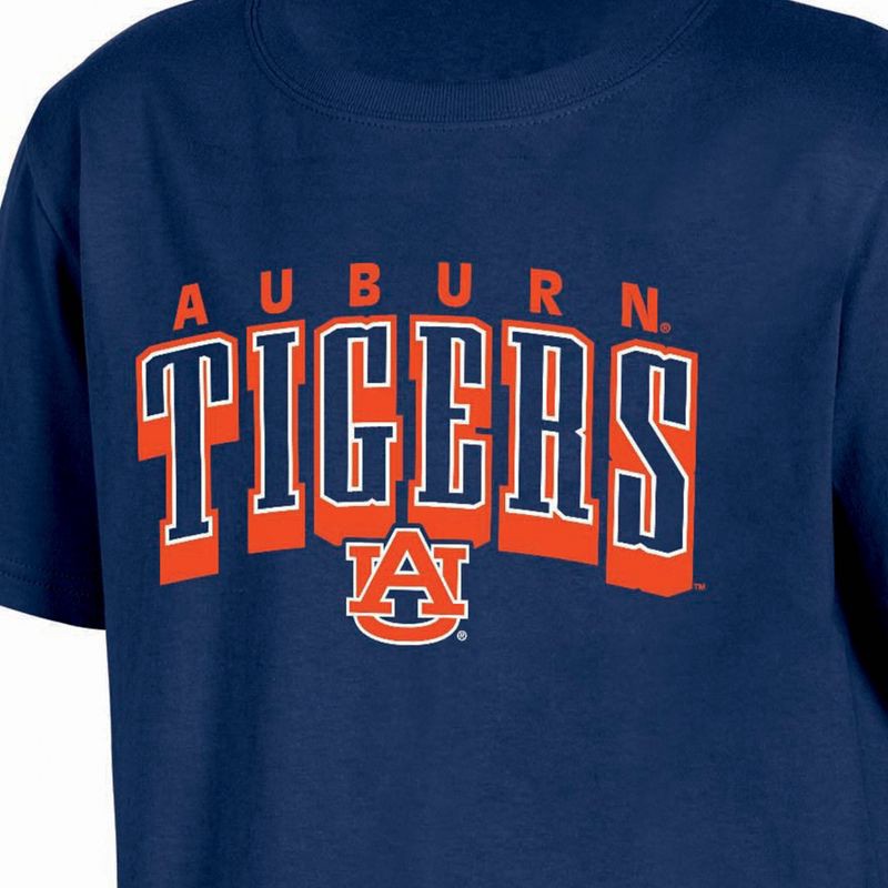slide 3 of 3, NCAA Auburn Tigers Boys' Core T-Shirt - XL, 1 ct
