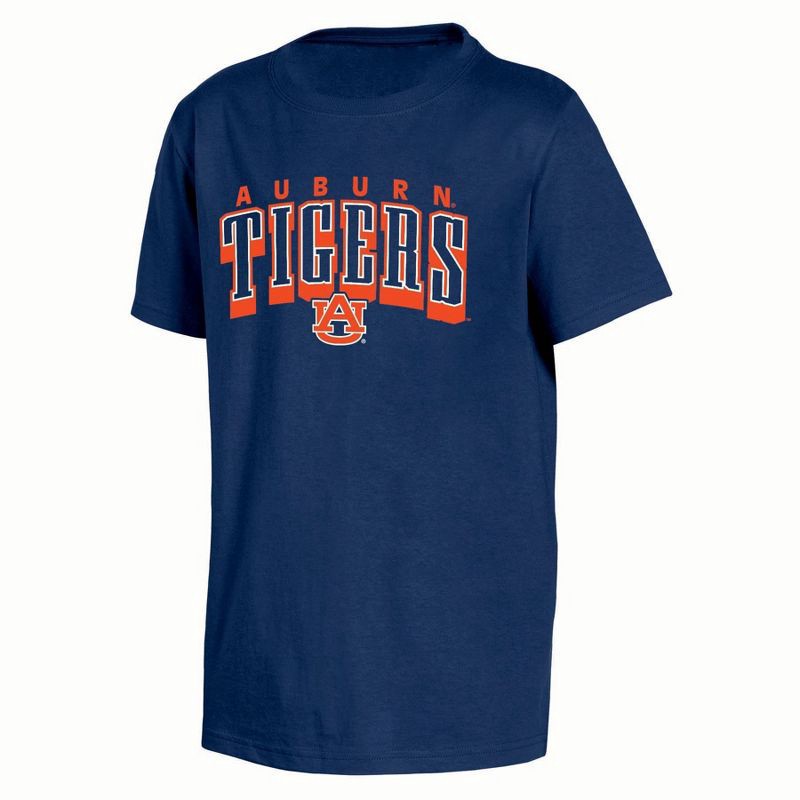 slide 1 of 3, NCAA Auburn Tigers Boys' Core T-Shirt - XL, 1 ct