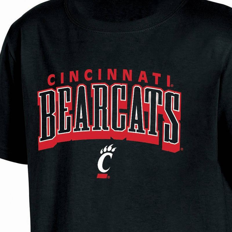 slide 3 of 3, NCAA Cincinnati Bearcats Boys' Core T-Shirt - M: Cotton, Crew Neck, 1 ct