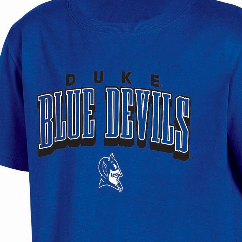 slide 3 of 3, NCAA Duke Blue Devils Boys' Core T-Shirt - XS, 1 ct