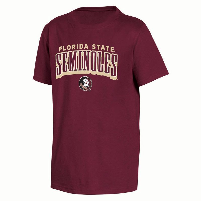 slide 1 of 3, NCAA Florida State Seminoles Boys' Core T-Shirt - L, 1 ct
