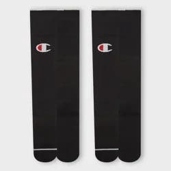 Champion Performance Soccer Socks 2pk - Black M