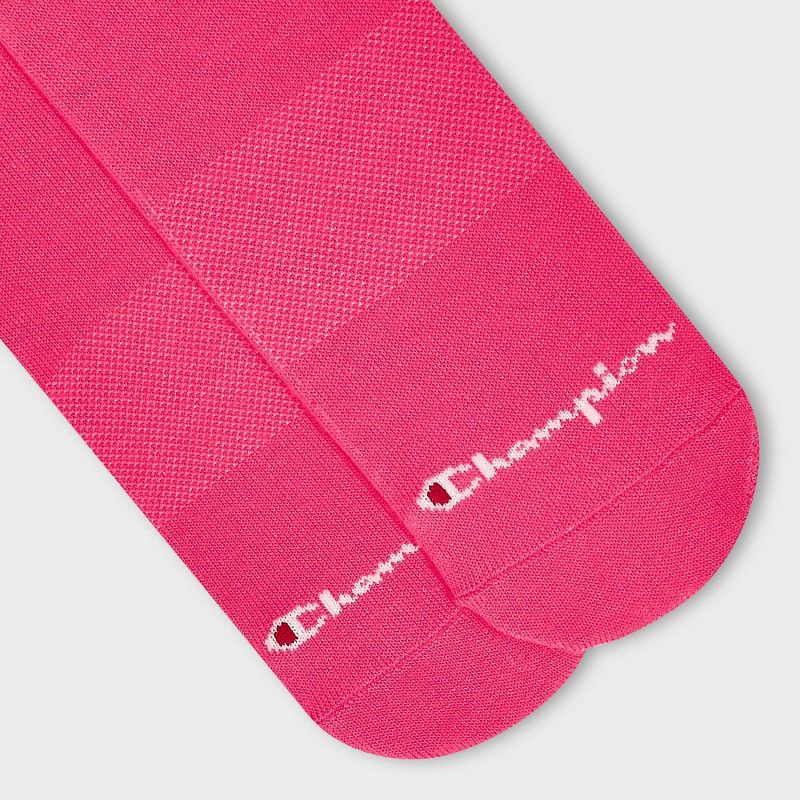 slide 4 of 4, Champion All Sport Performance Over the Calf Socks 2pk - Pink M, 2 ct
