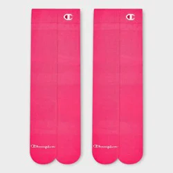 Champion All Sport Performance Over the Calf Socks 2pk - Pink M