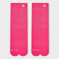 Champion All Sport Performance Over the Calf Socks 2pk - Pink M